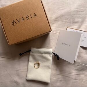 Maxima Solitaire Diamond Gold Ring